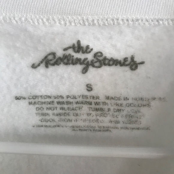 Rolling Stones Distressed Crewneck Sweatshirt - Picture 4 of 5